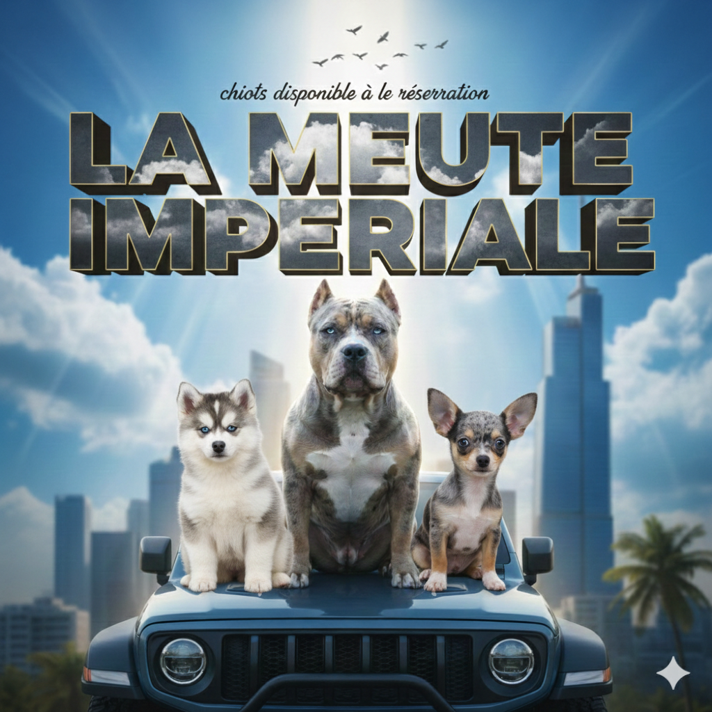 Pourquoi choisir un chiot de mon élevage ?